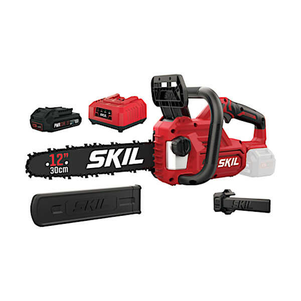 SKIL 0534 Chainsaw 2.5Ah Lithium Battery & Charger Set